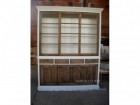 Buffet Brooklyn - White with Rustic Doors 1